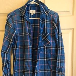 Flannel button down